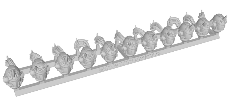 11x RW Onimotto Helmets - Demon Hunters