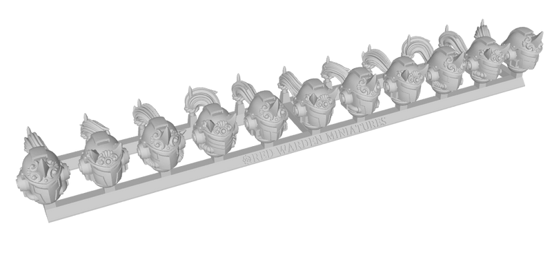 11x RW Onimotto Helmets - Demon Hunters