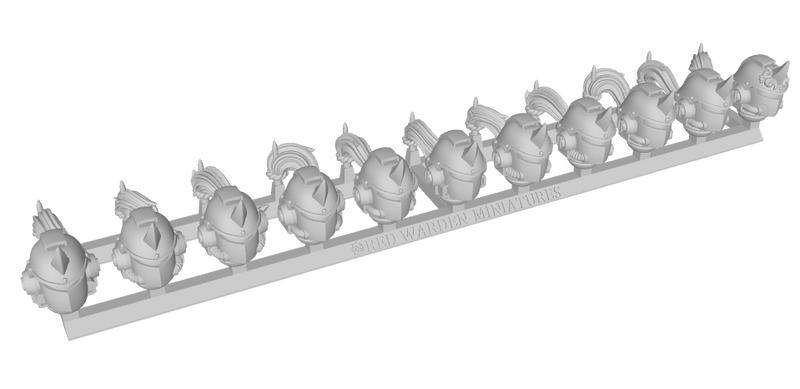 11x RW Onimotto Helmets - Sai Warriors