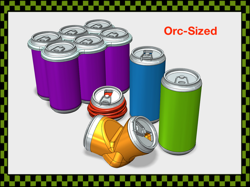 Random Orc Beer Cans