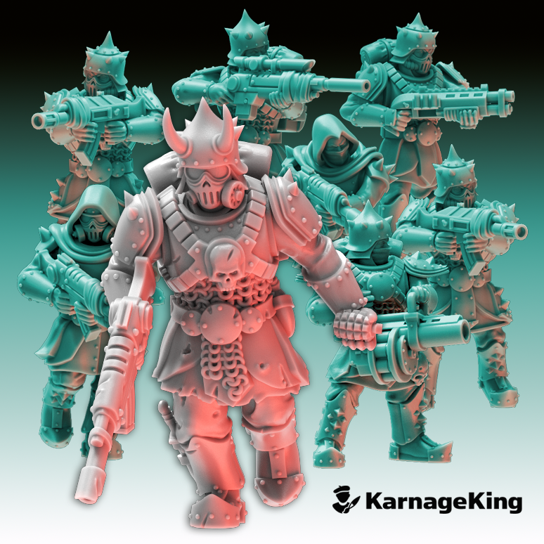 10x Cult Ottomari : Militia Squad