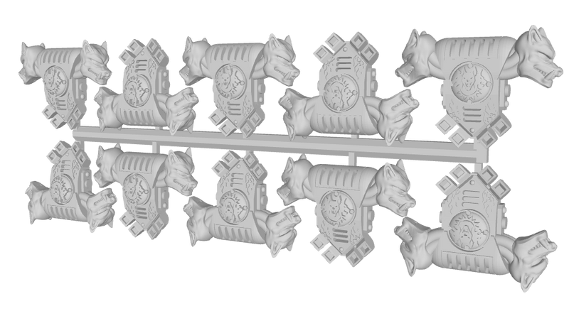 10x Hounds of Tartarus - Prime:1 Hellhound PACs