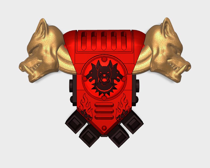 10x Hounds of Tartarus - Prime:1 Hellhound PACs