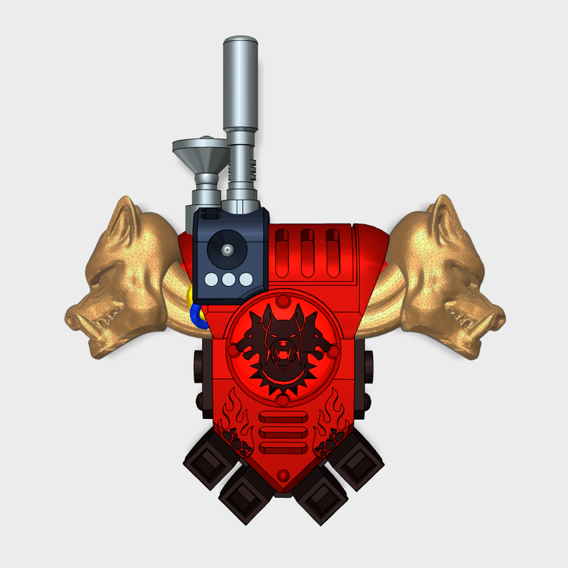 Hounds of Tartarus - Prime:1 Hellhound PACs Squad Set