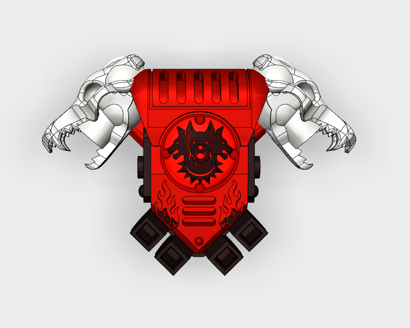 10x Hounds of Tartarus - Prime:1 Wolfskull PACs