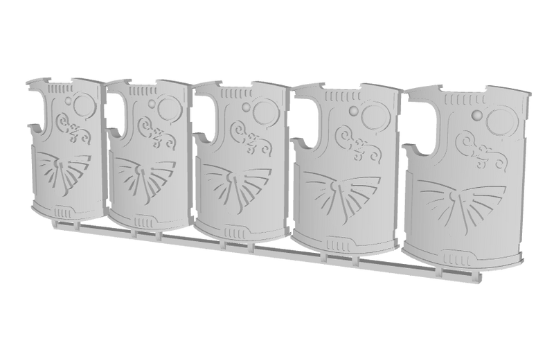 Blood Wing - Palatium Boarding Shields