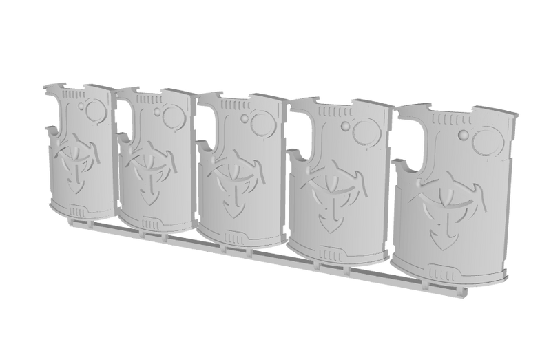 Warmasters Eye - Palatium Boarding Shields