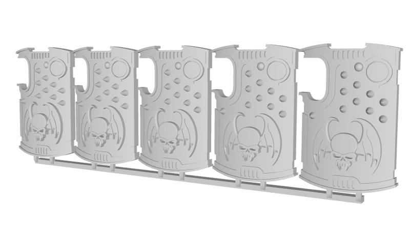 Nightmare Legion - Palatium Boarding Shields