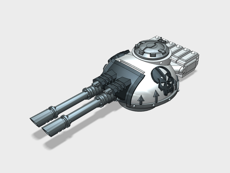Scions of Malice : Phobos Battle Tank Turret Set