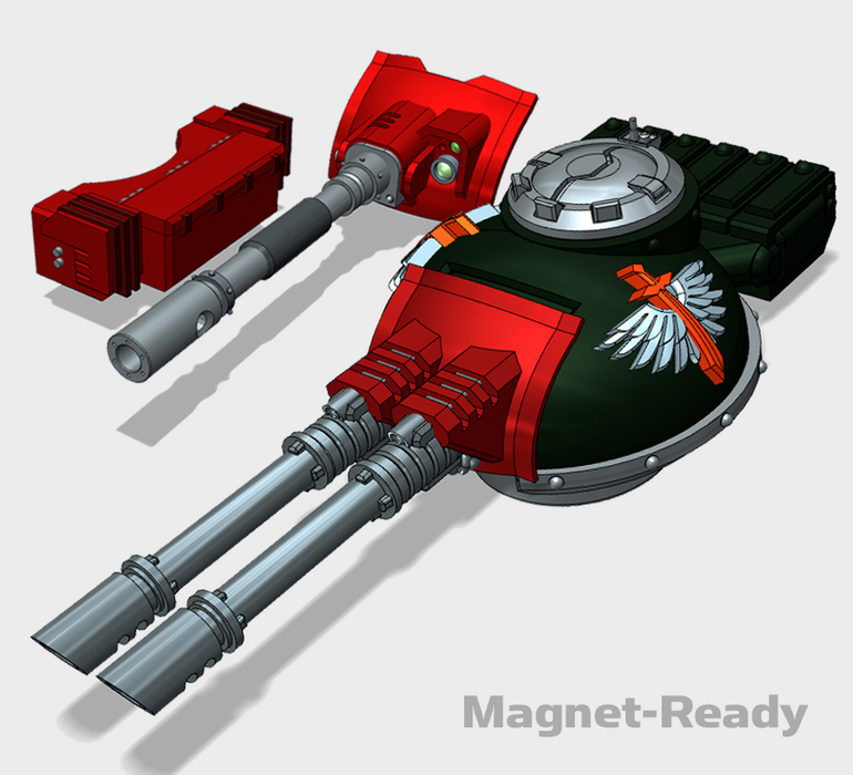 Winged Sword : Phobos Battle Tank Turret Set