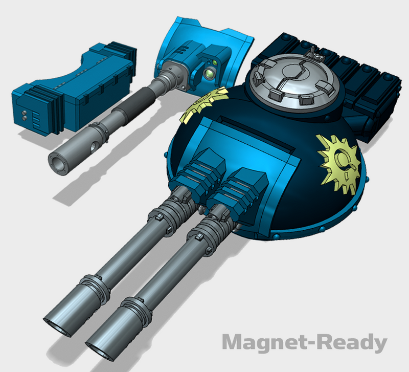 Auroran Suns : Phobos Battle Tank Turret Set