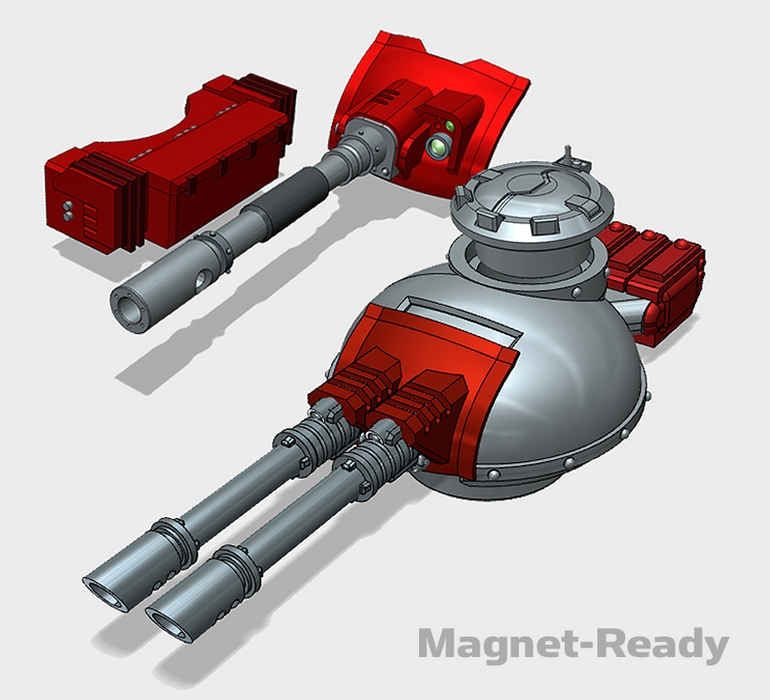 Base : Phobos Battle Tank Turret Set