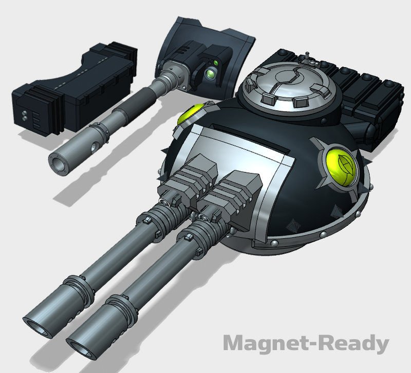 Evil Eye : Phobos Battle Tank Turret Set