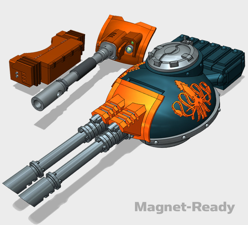 Kracken : Phobos Battle Tank Turret Set