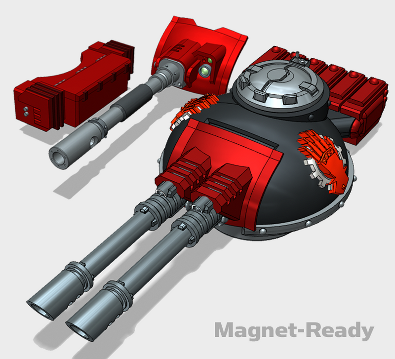 Machinists : Phobos Battle Tank Turret Set