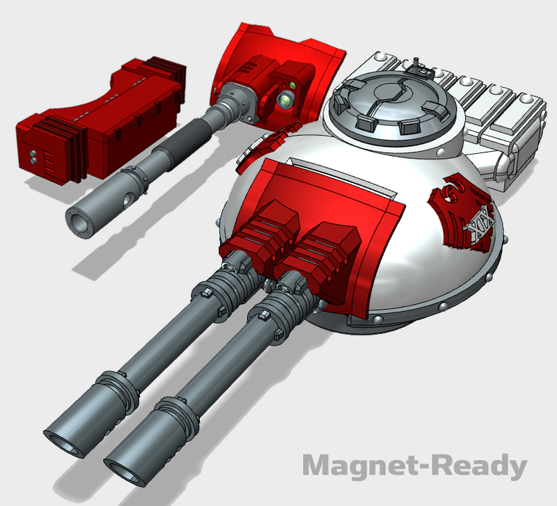 Raven XIX : Phobos Battle Tank Turret Set