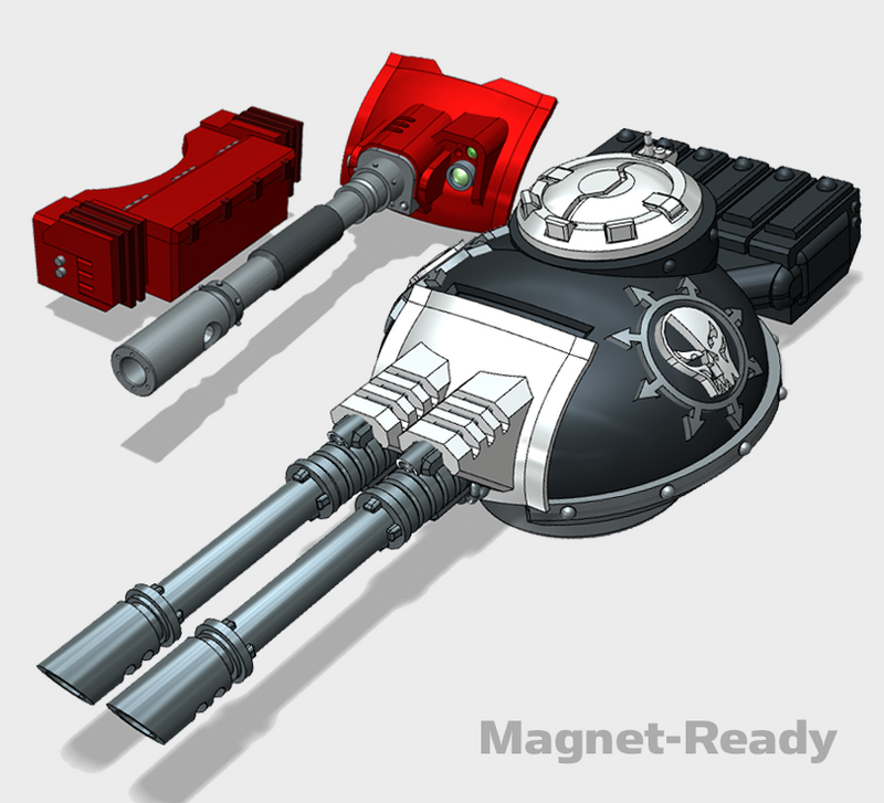 Sons of Malice : Phobos Battle Tank Turret Set