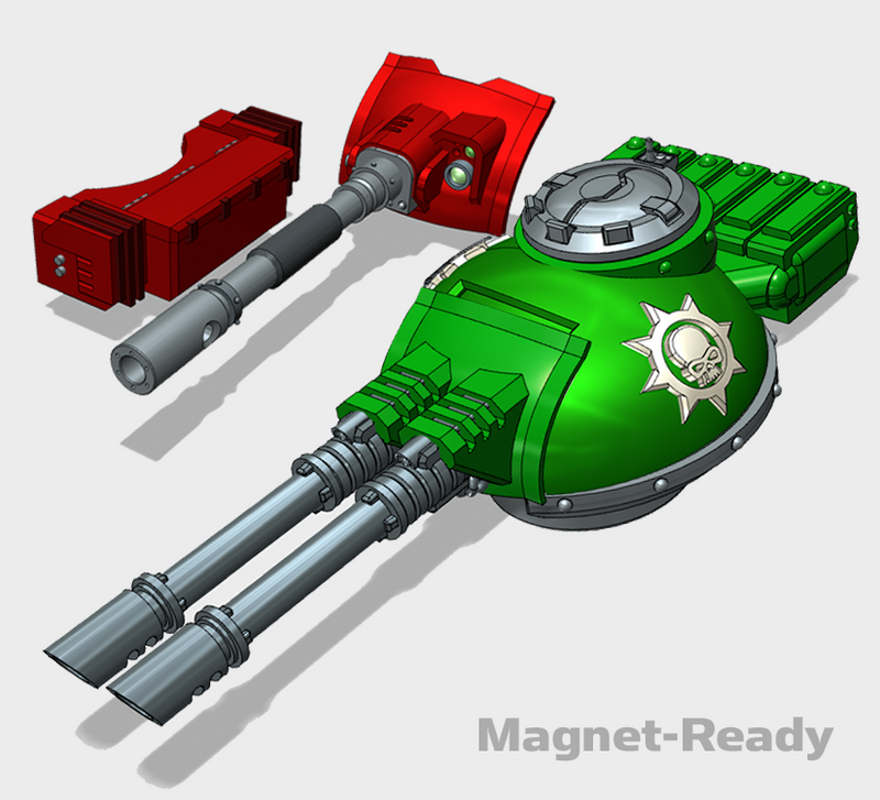 Sons of Medusa : Phobos Battle Tank Turret Set