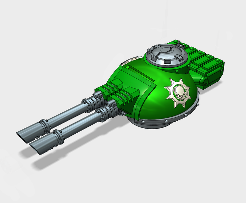 Sons of Medusa : Phobos Battle Tank Turret Set