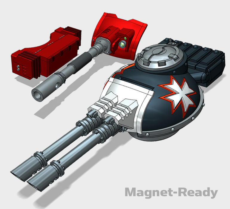 Maltese Cross : Phobos Battle Tank Turret Set