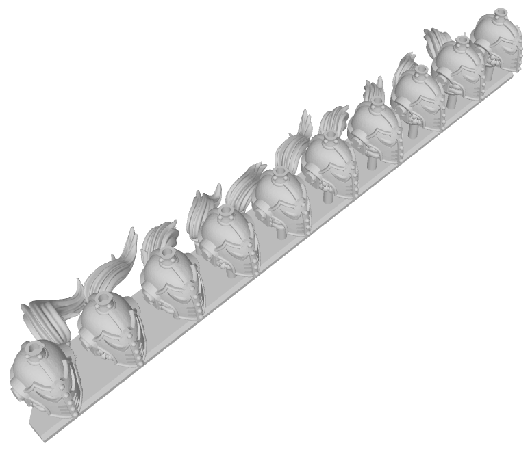 10x Topknot - Phoenix Helms