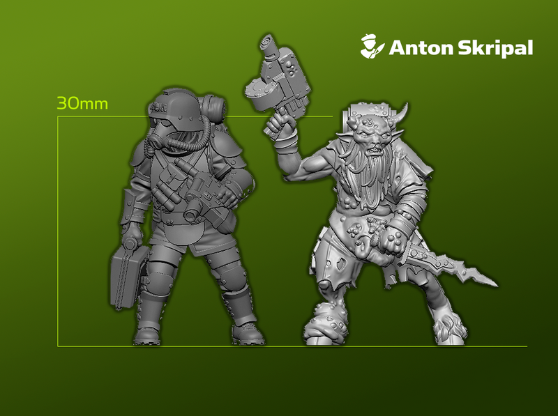 11x Plague-Herd Beastmen