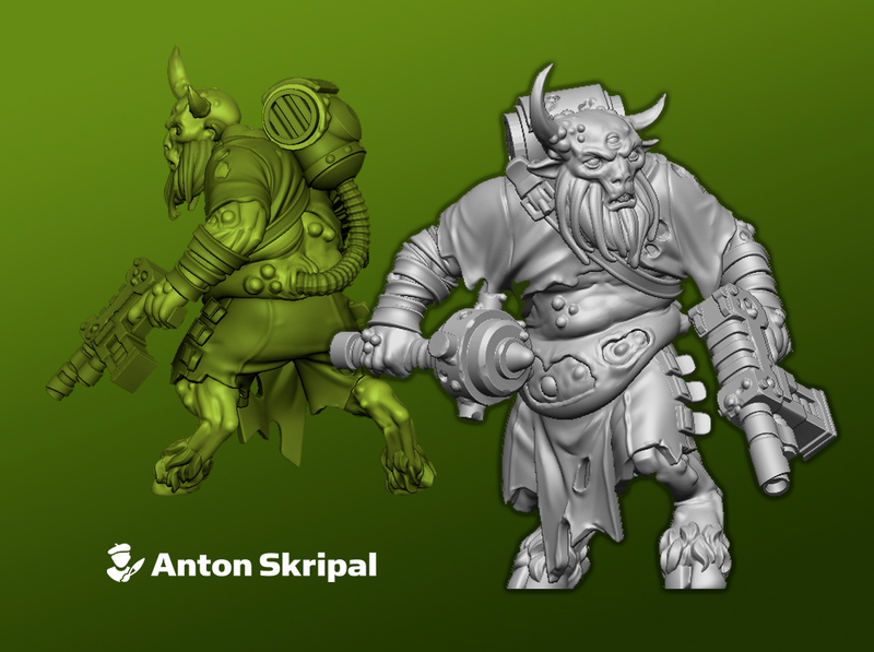 11x Plague-Herd Beastmen