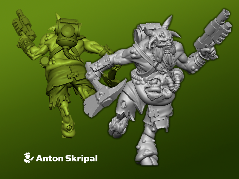 11x Plague-Herd Beastmen