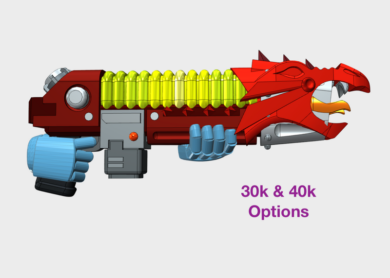 Plasma Drake Plasguns- Marine Firearm Sets