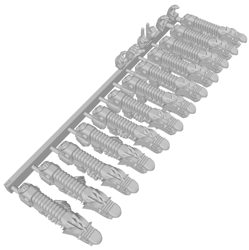 Plasma Drake Plasguns- Marine Firearm Sets