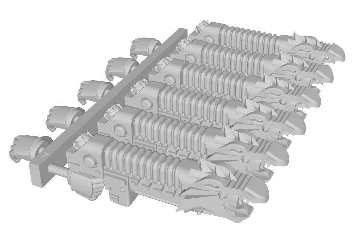 Plasma Drake Plasguns- Marine Firearm Sets
