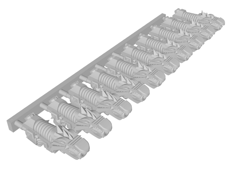 Marine : Plasma Drake pistols (L&R)