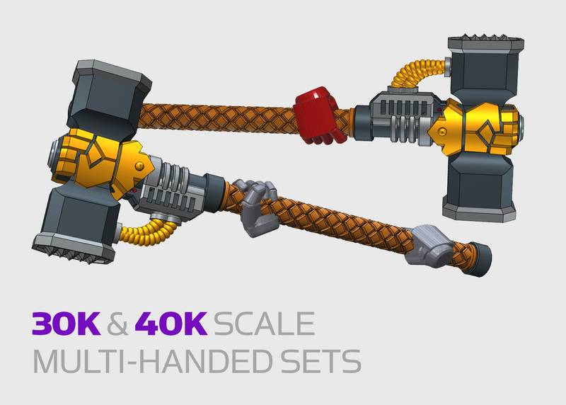 11x Energy Hammer: Rogal - Weapon Sets