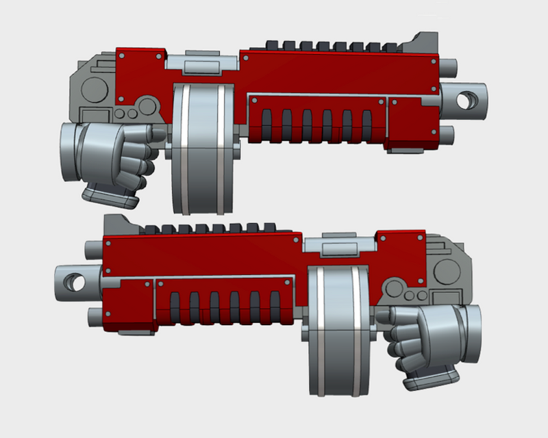Marine: X2D Primefire Rifles (L&R)