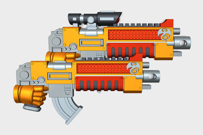 10x Void Drakes: Marine X1b Primefire Rifles