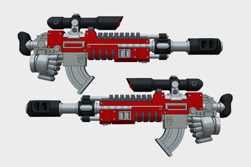 Marine: X22b PrimeSniper Rifle (L&R)