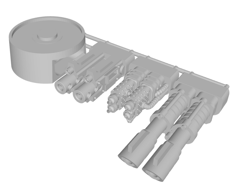 Proto Raider : Magnetized Haul Turret kit