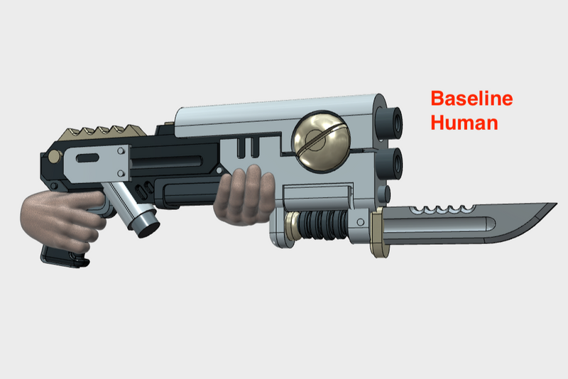 Human : JF42-Vanguard Pulse Blaster