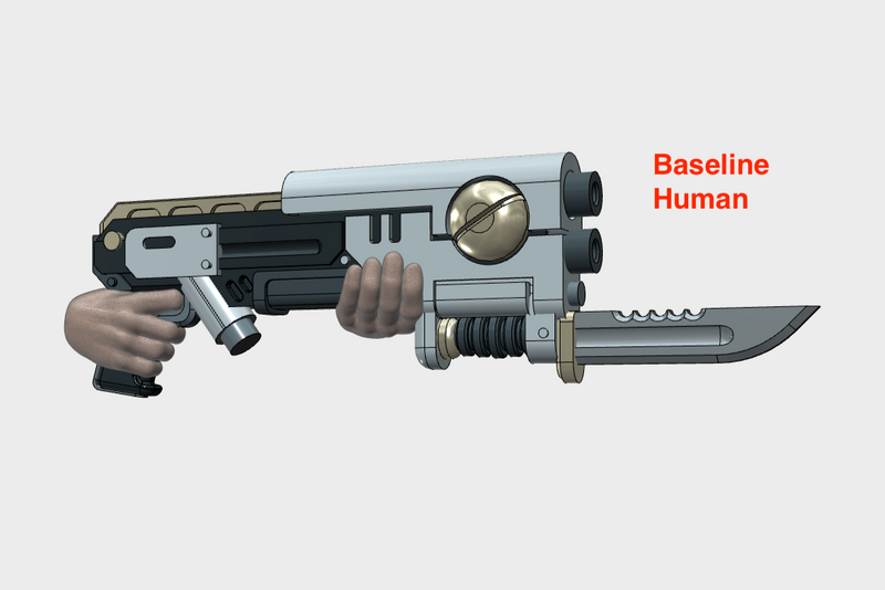 Human : JF41-Vanguard Pulse Blaster