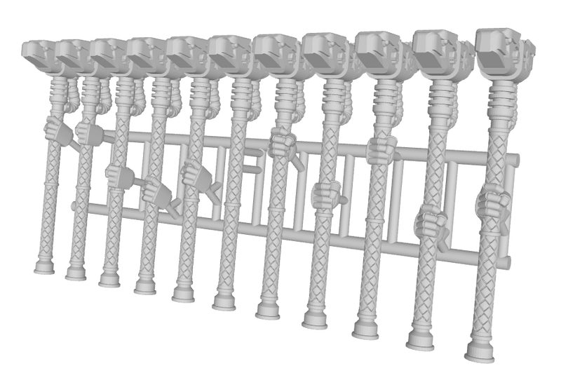 11x Power Hammer: Maltese Aquilla - Weapon Sets
