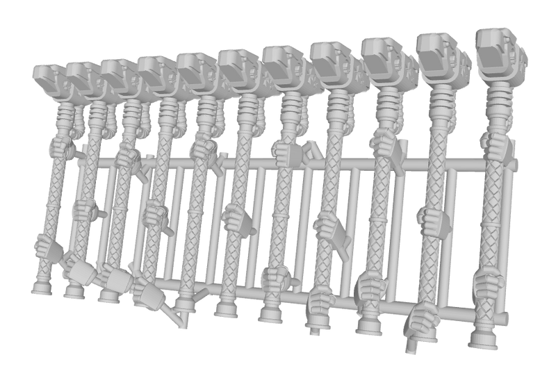 11x Power Hammer: Maltese Aquilla - Weapon Sets