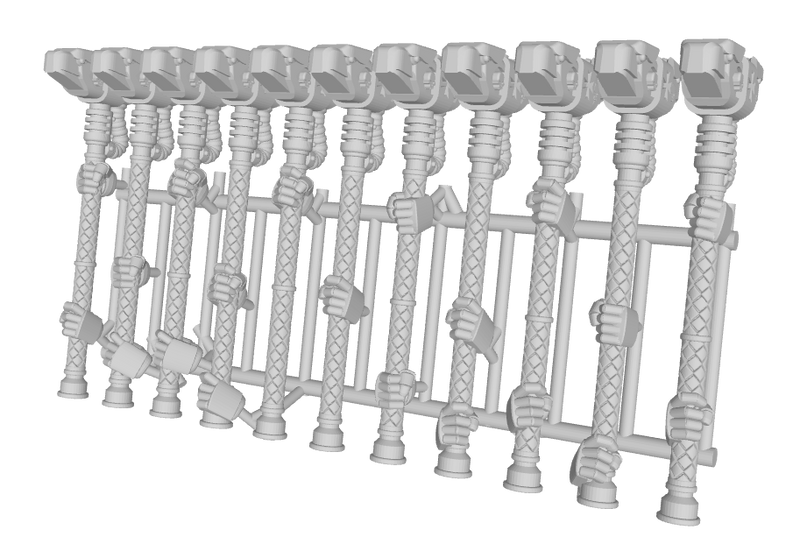 11x Power Hammer: Maltese Aquilla - Weapon Sets