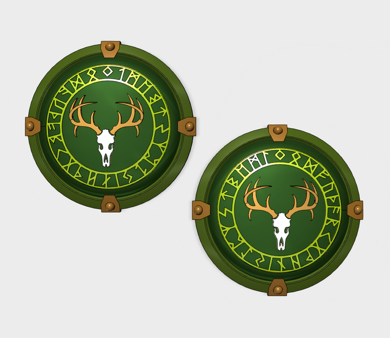Wild Hunt - Runic Power Shields (L&R)