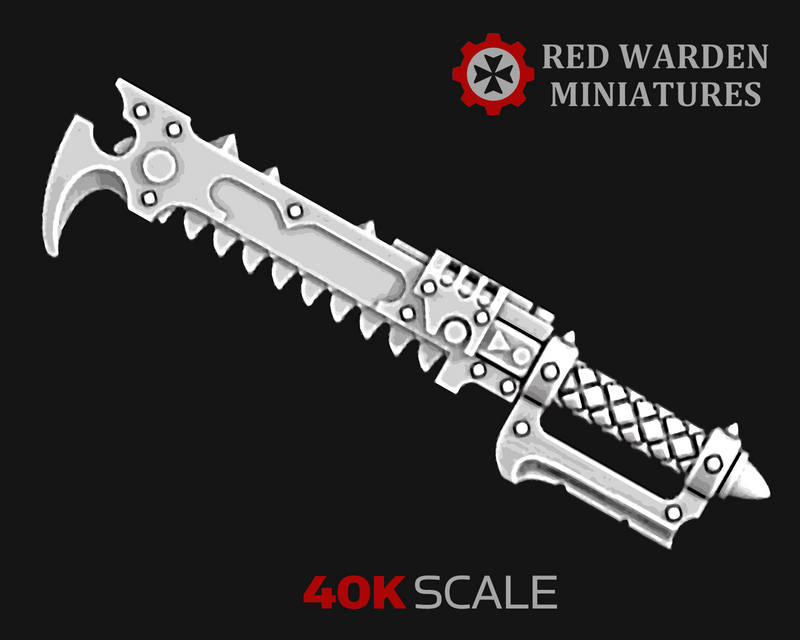 10x Chaos Roto Sword : RW02 (40k Size)