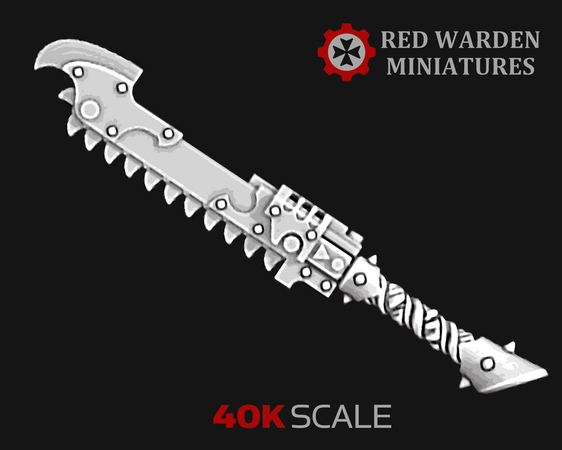 10x Chaos Roto Sword : RW11 (40k Size)
