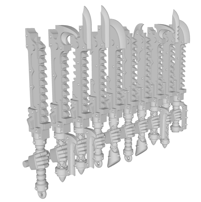 10x Chaos Roto Sword : Variety Pack