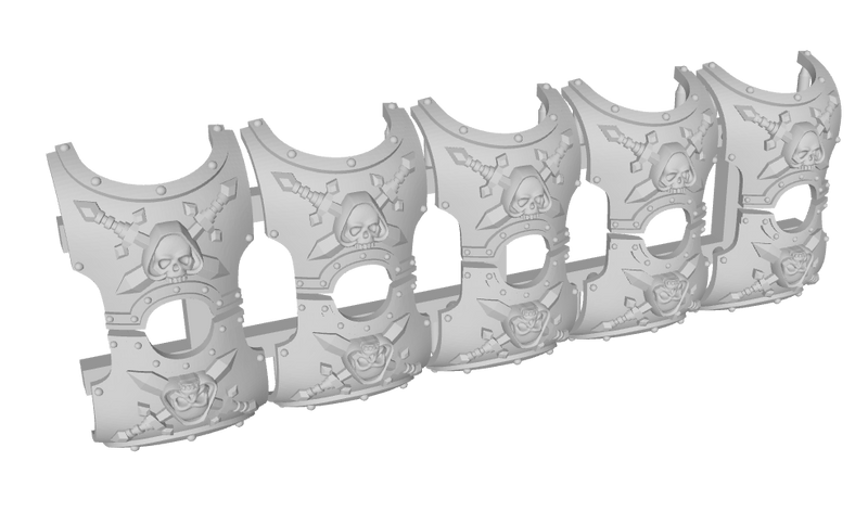 10x Death Blades - G:3 Angel Sword Torso Covers