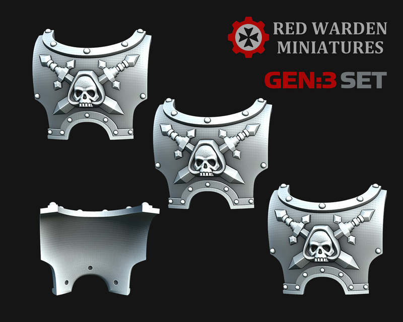 10x Death Blades - G:3 Angel Sword Torso Covers