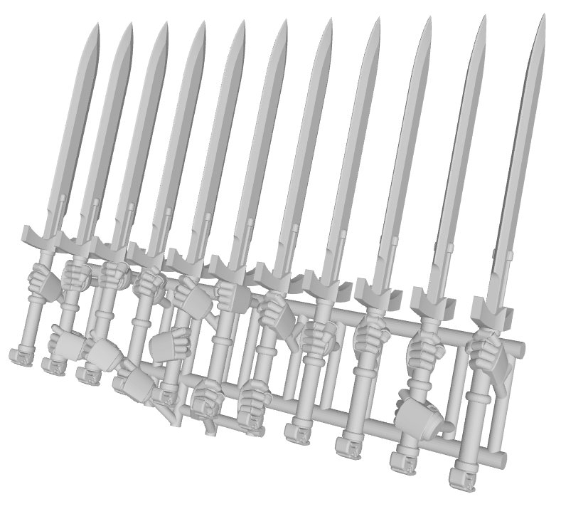 11x Powered Great Sword : RW Eagle Pommel