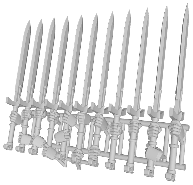 11x Powered Great Sword : RW Eagle Pommel